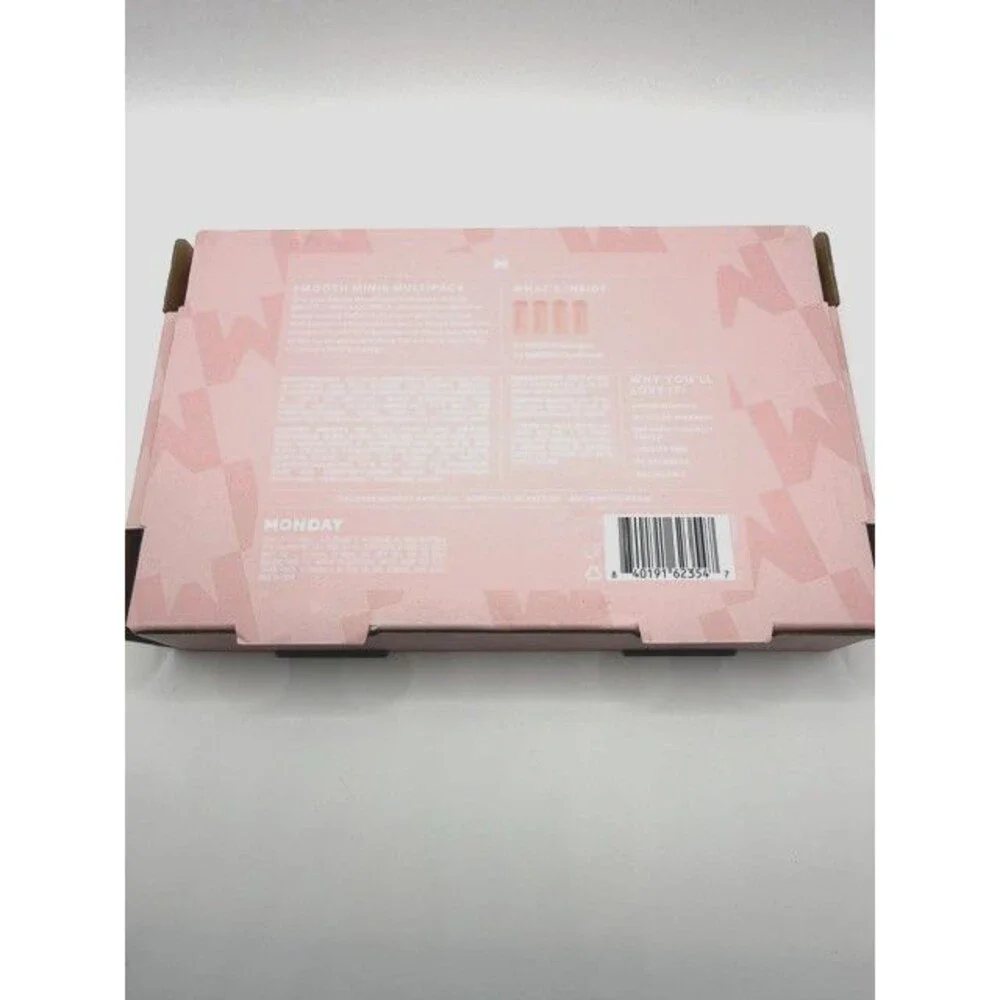 NEW Monday Haircare Smooth Minis Multipack Travel Shampoo Conditioner Set 4pc